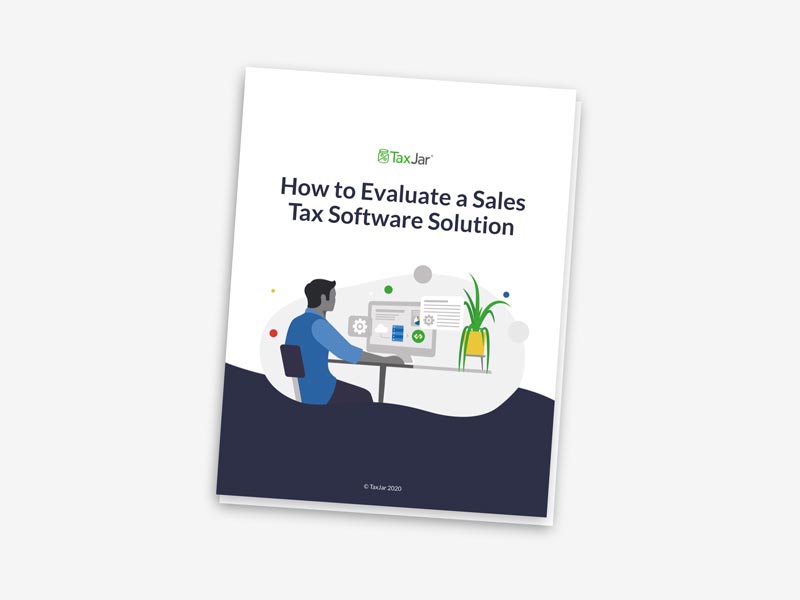 Evaluate Sales Tax Solution Graphic