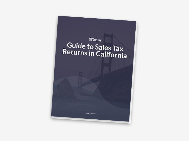 Sales Tax Returns in California Graphic