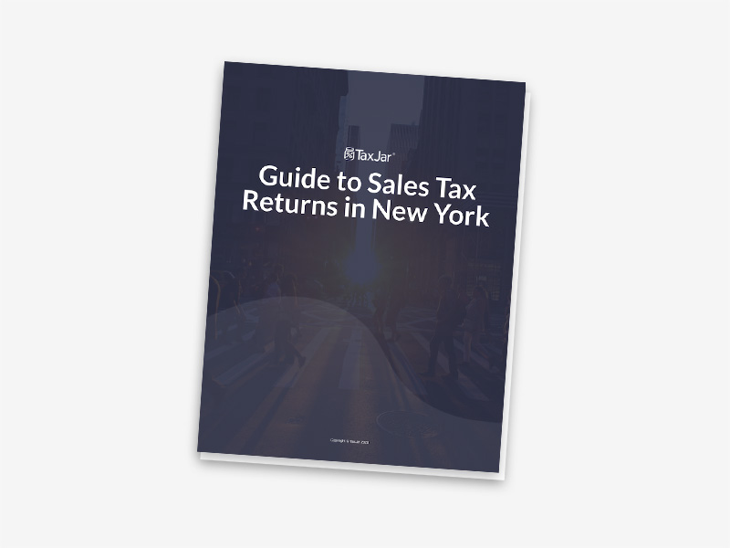 Guide to Sales Tax Returns in New York Graphic